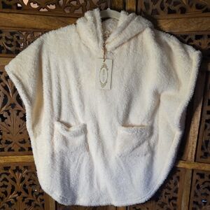 Joyfolie Cream Fleece Poncho Toodlwr Size